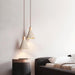 Concrete Pleated Pendant Lamp-DWHOME