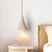 Concrete Pleated Pendant Lamp-DWHOME