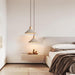Concrete Pleated Pendant Lamp-DWHOME