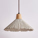 Concrete Pleated Pendant Lamp-DWHOME