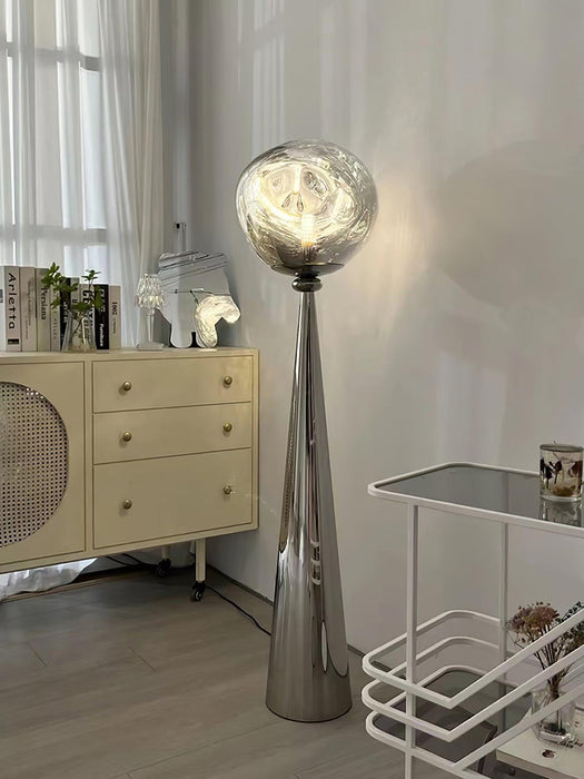 Cone Lava Floor Lamp-DWHOME