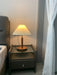 Cone Pleated Fabric Table Lamp-DWHOME