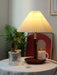 Cone Pleated Fabric Table Lamp-DWHOME