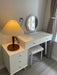 Cone Pleated Fabric Table Lamp-DWHOME