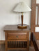 Cone Pleated Fabric Table Lamp-DWHOME