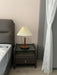 Cone Pleated Fabric Table Lamp-DWHOME