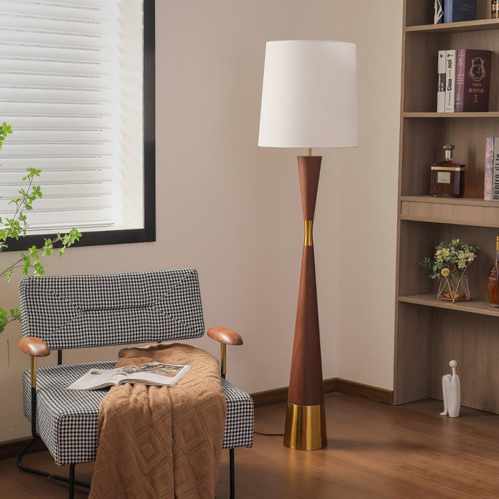 Cone Waist Floor Lamp-DWHOME
