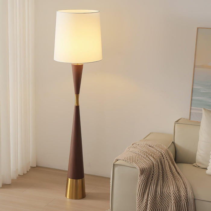 Cone Waist Floor Lamp-DWHOME