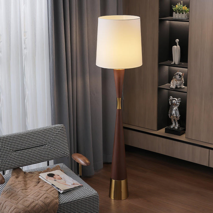 Cone Waist Floor Lamp-DWHOME