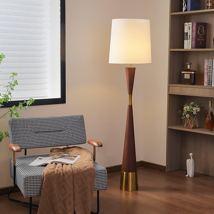 Cone Waist Floor Lamp-DWHOME