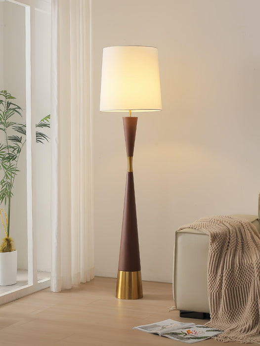 Cone Waist Floor Lamp-DWHOME