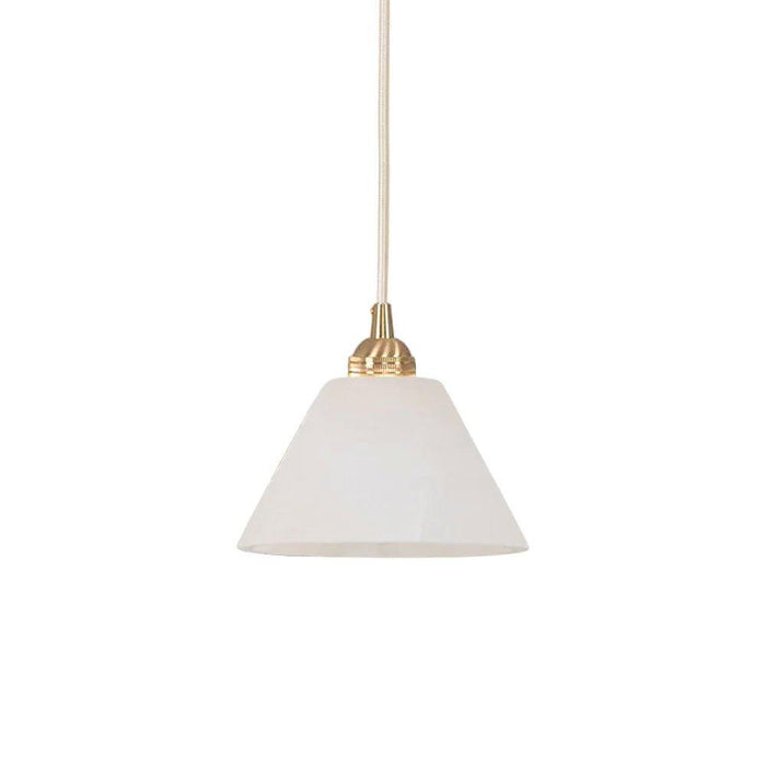 Conical Brass Pendant Lamp-DWHOME