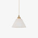 Conical Brass Pendant Lamp-DWHOME