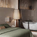 Faux Wood Conical Floor Lamp - DWHOME