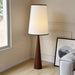 Faux Wood Conical Floor Lamp - DWHOME