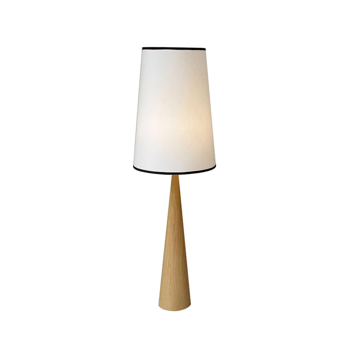 Faux Wood Conical Floor Lamp - DWHOME