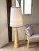 Faux Wood Conical Floor Lamp - DWHOME