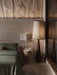 Faux Wood Conical Floor Lamp - DWHOME