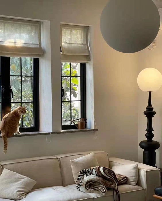 Roman Column Floor Lamp-DWHOME