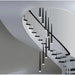 Contemporary Black LED Pendant Light for Stairwell - DWHOME