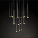 Contemporary Chandelier for High Ceiling Living Room & Foyer - DWHOME