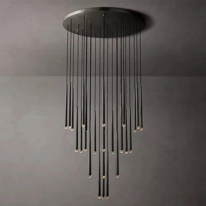 Contemporary Chandelier for High Ceiling Living Room & Foyer - DWHOME