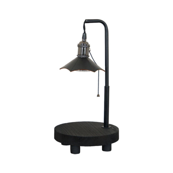 Cordero Wooden Stool Table Lamp - DWHOME