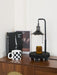 Cordero Wooden Stool Table Lamp - DWHOME