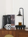 Cordero Wooden Stool Table Lamp - DWHOME
