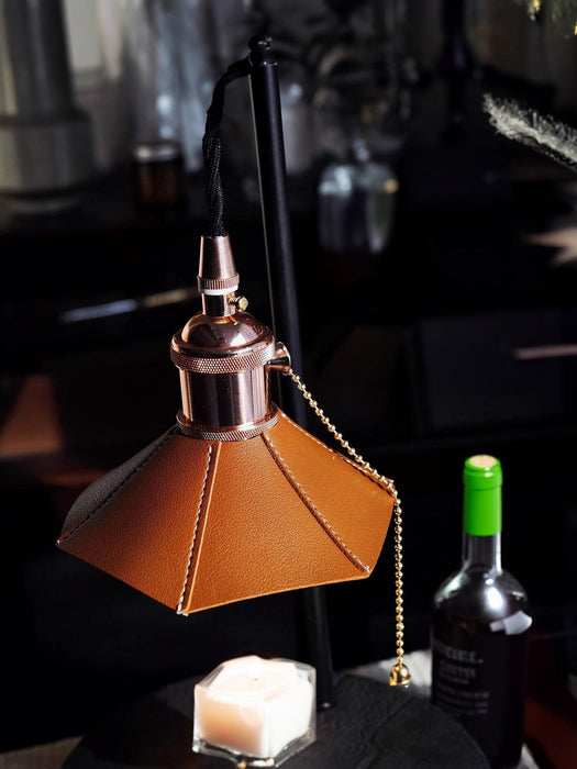 Cordero Wooden Stool Table Lamp - DWHOME