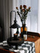 Cordero Wooden Stool Table Lamp - DWHOME