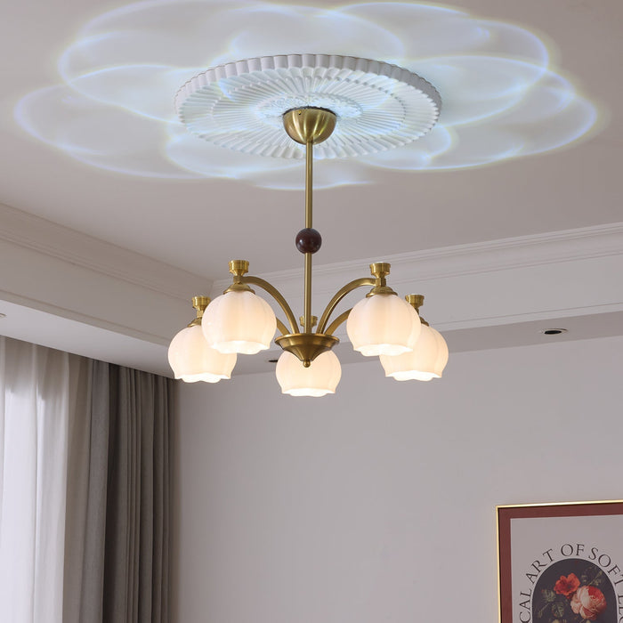 Corinne Arc Chandelier-DWHOME