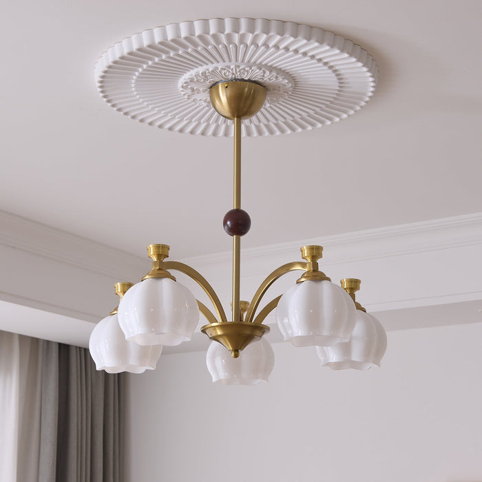 Corinne Arc Chandelier-DWHOME