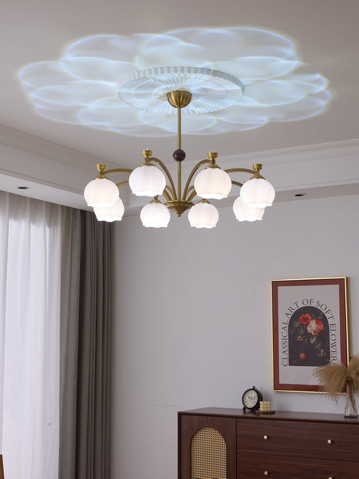 Corinne Arc Chandelier-DWHOME