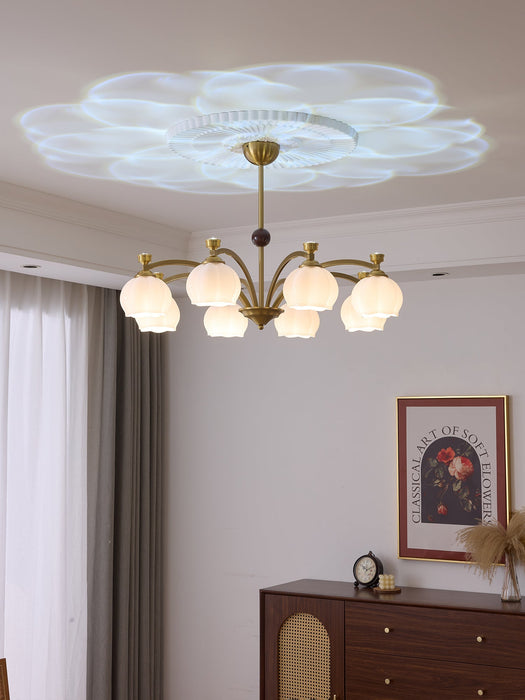 Corinne Arc Chandelier-DWHOME