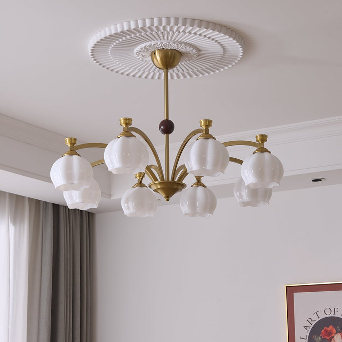 Corinne Arc Chandelier-DWHOME
