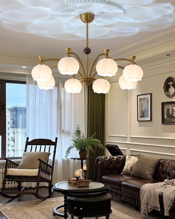 Corinne Arc Chandelier-DWHOME