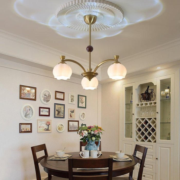Corinne Arc Chandelier-DWHOME