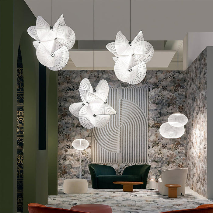 Cory Scalloped Pendant Light-DWHOME