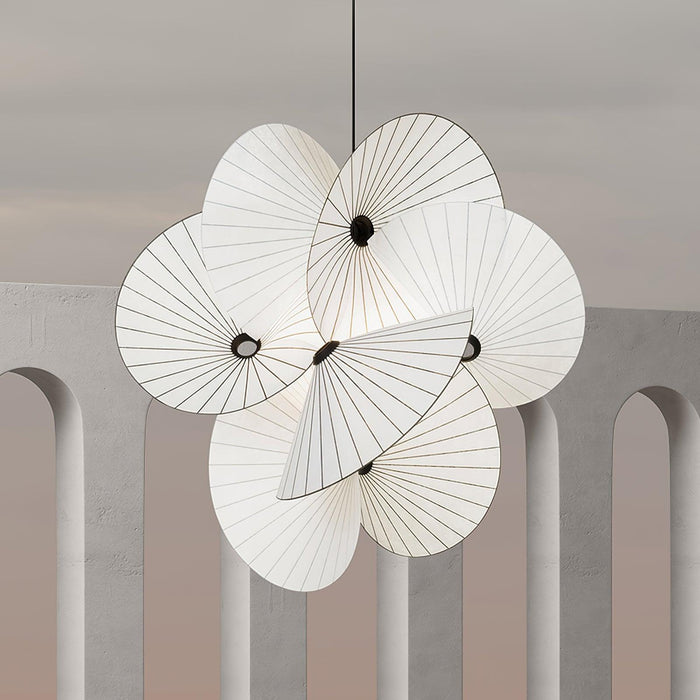 Cory Scalloped Pendant Light-DWHOME