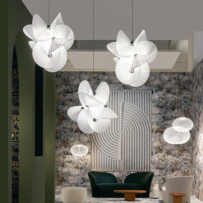Cory Scalloped Pendant Light-DWHOME