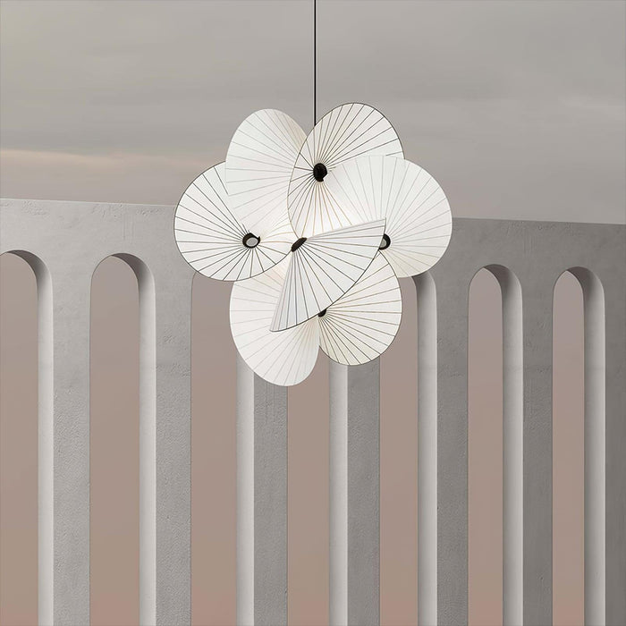 Cory Scalloped Pendant Light-DWHOME