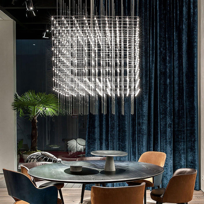 Cosmic Cube Led Pendant Light-DWHOME