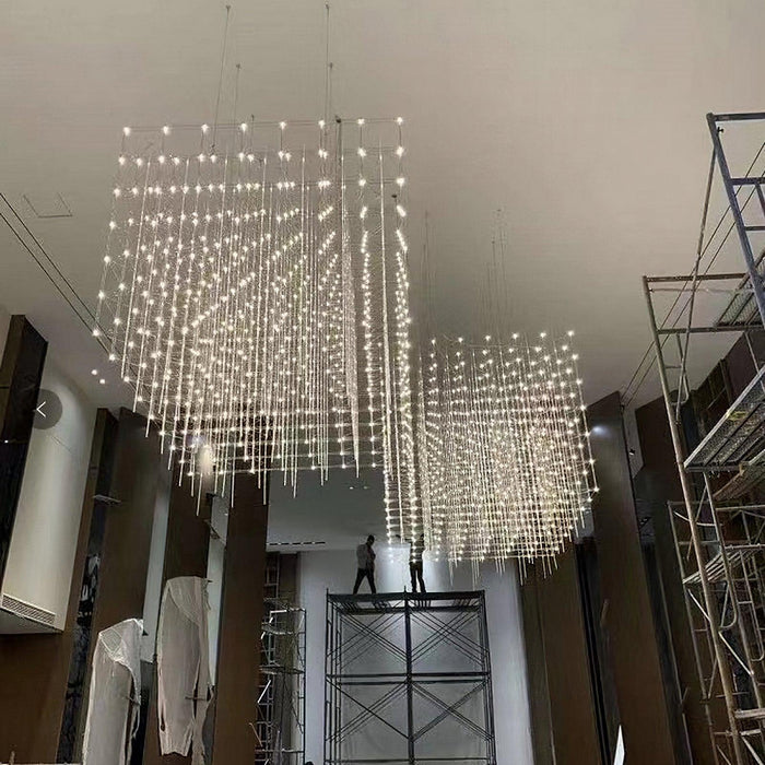 Cosmic Cube Led Pendant Light-DWHOME