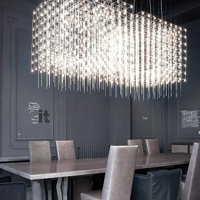 Cosmic Cube Led Pendant Light-DWHOME