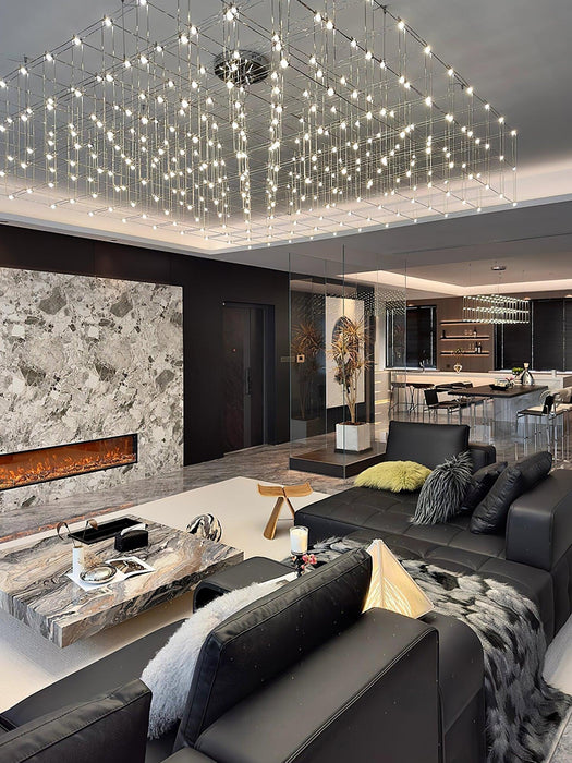 Cosmic Cube Led Pendant Light-DWHOME