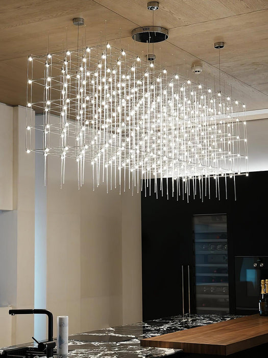 Cosmic Cube Led Pendant Light-DWHOME