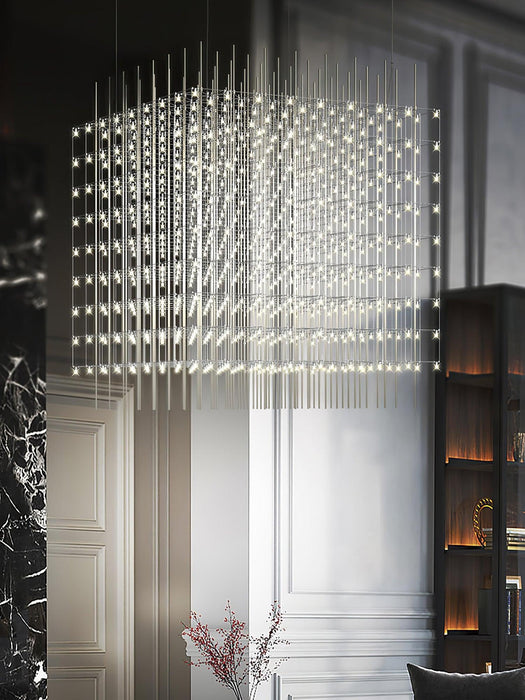 Cosmic Cube Led Pendant Light-DWHOME