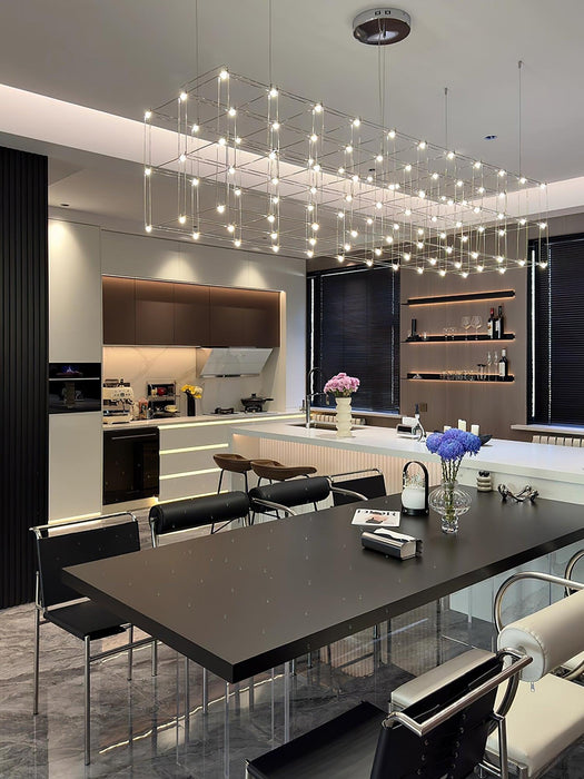 Cosmic Cube Led Pendant Light-DWHOME