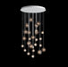 Cosmic Sphere Cascade Chandelier - Vakkerlight